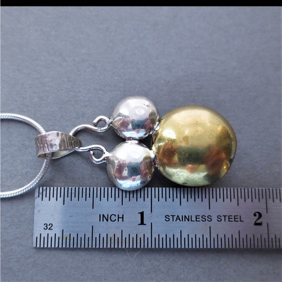 Rainbow Moonstone Amethyst Gemstone Sterling Pendant Necklace - Picture 6 of 7